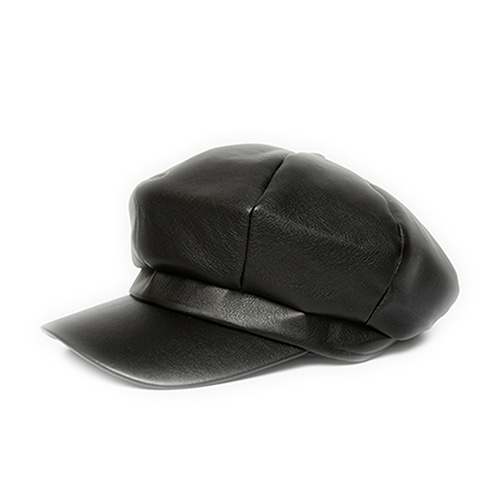 BLACK CAP BERET